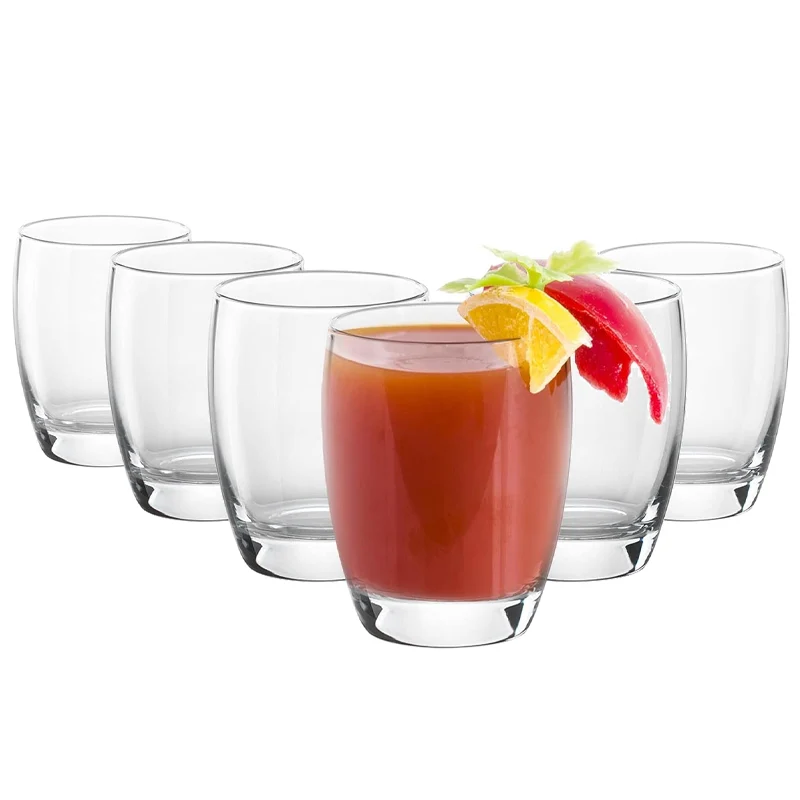 30 cl - Fiore Bicchiere Acqua in Vetro - Set 36 Pezzi