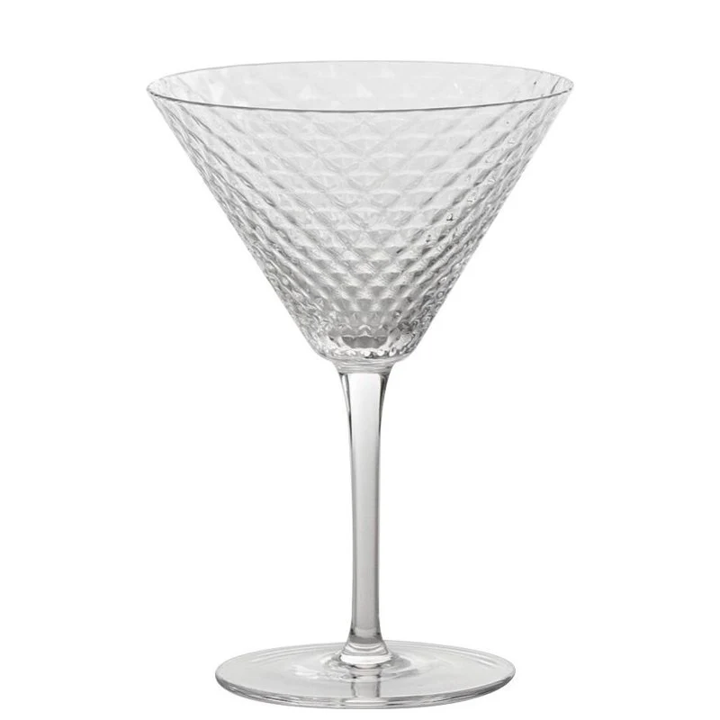 23 cl - Veneziano Mixology Bicchiere Martini in Vetro - Set 4 Pezzi