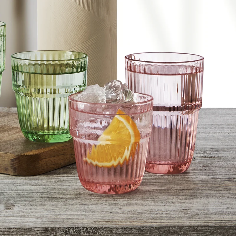 38 cl - Barshine Bicchiere Cocktail in Vetro Temperato - Set 6 Pezzi