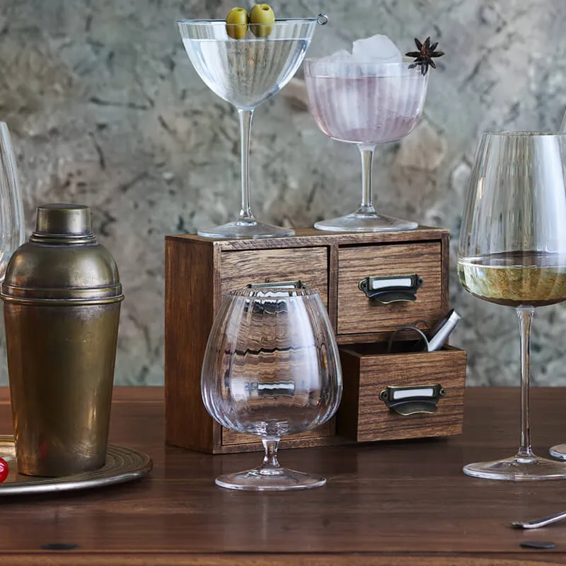46.5 cl - Speakeasies Calice Birra in Vetro - Set 6 Pezzi