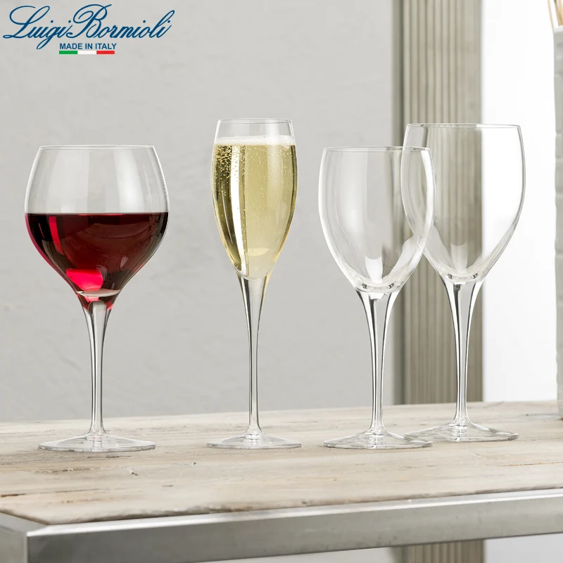 52 cl - Michelangelo Calice Vino Rosso in Vetro - Set 4 Pezzi