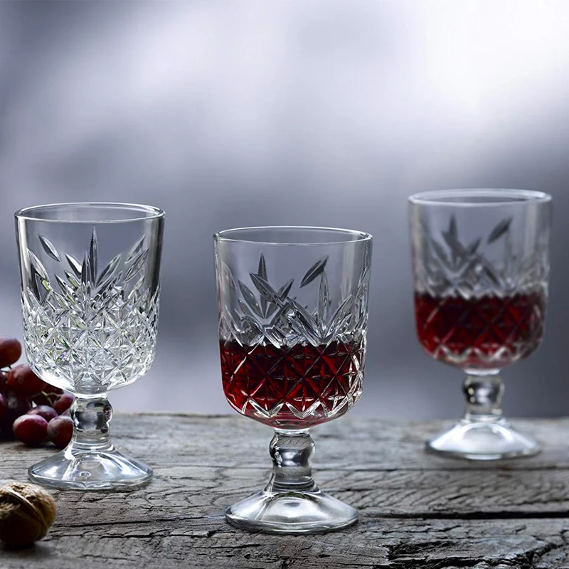 6 cl - Timeless Calice Liquore in Vetro Temperato - Set 6 Pezzi