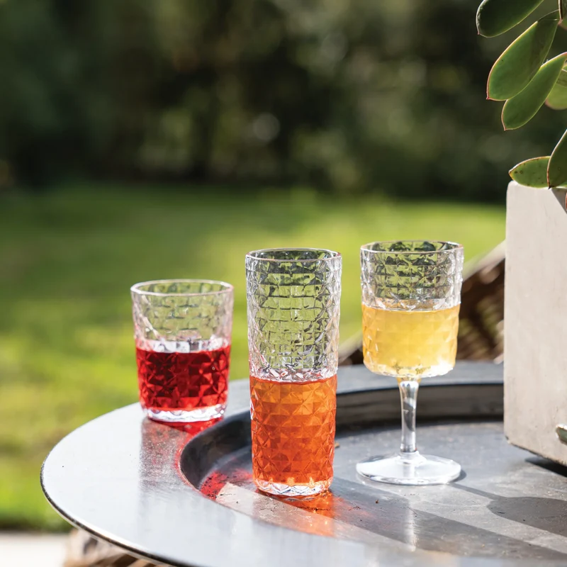 11 cl - Veneziano Mixology Bicchiere Shot in Vetro - Set 4 Pezzi