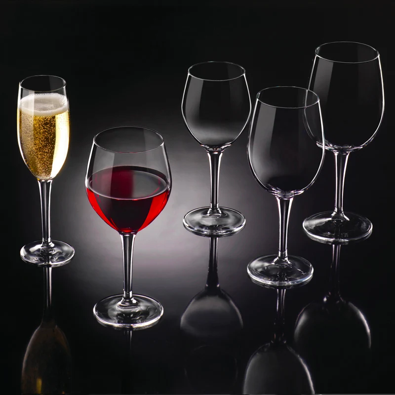 27 cl - Milano Calice Acqua in Vetro Temperato - Set 12 Pezzi