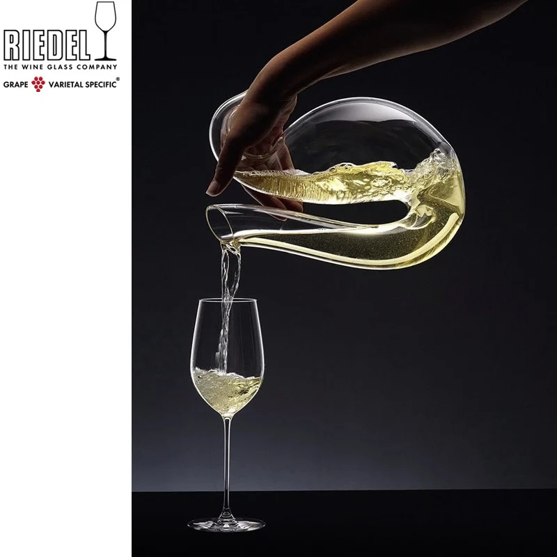 39.5 cl - Veritas Calice Vino Bianco Riesling in Vetro Soffiato - Set 2 Pezzi