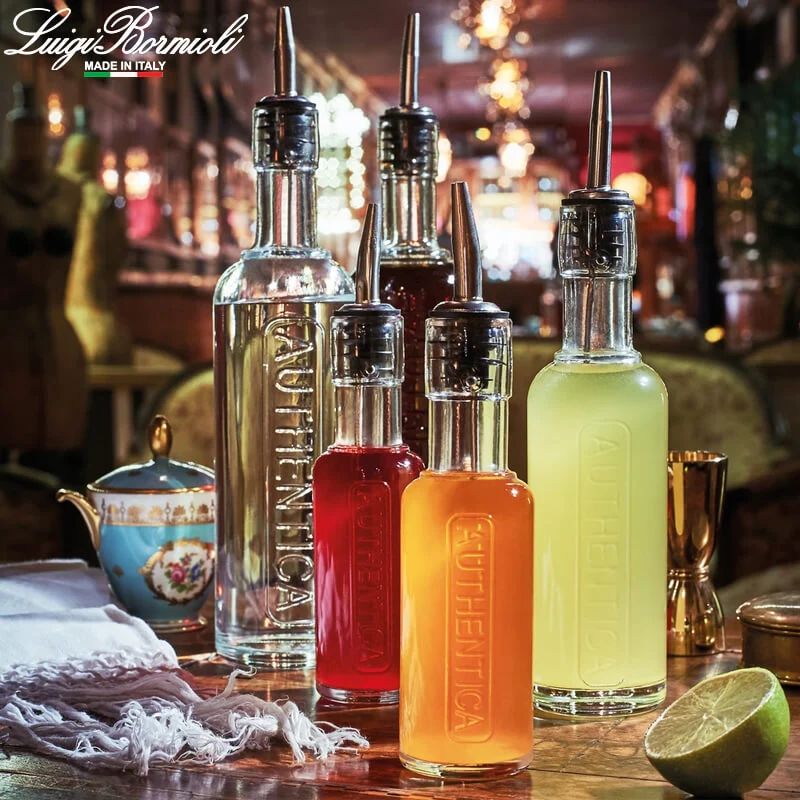 25 cl - Optima Autentica Bottiglia Con Beccuccio Versatore in Vetro