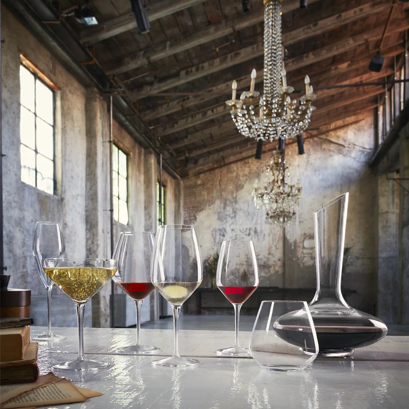 70 cl - Atelier Calice Vino Bianco in Vetro - Set 6 Pezzi