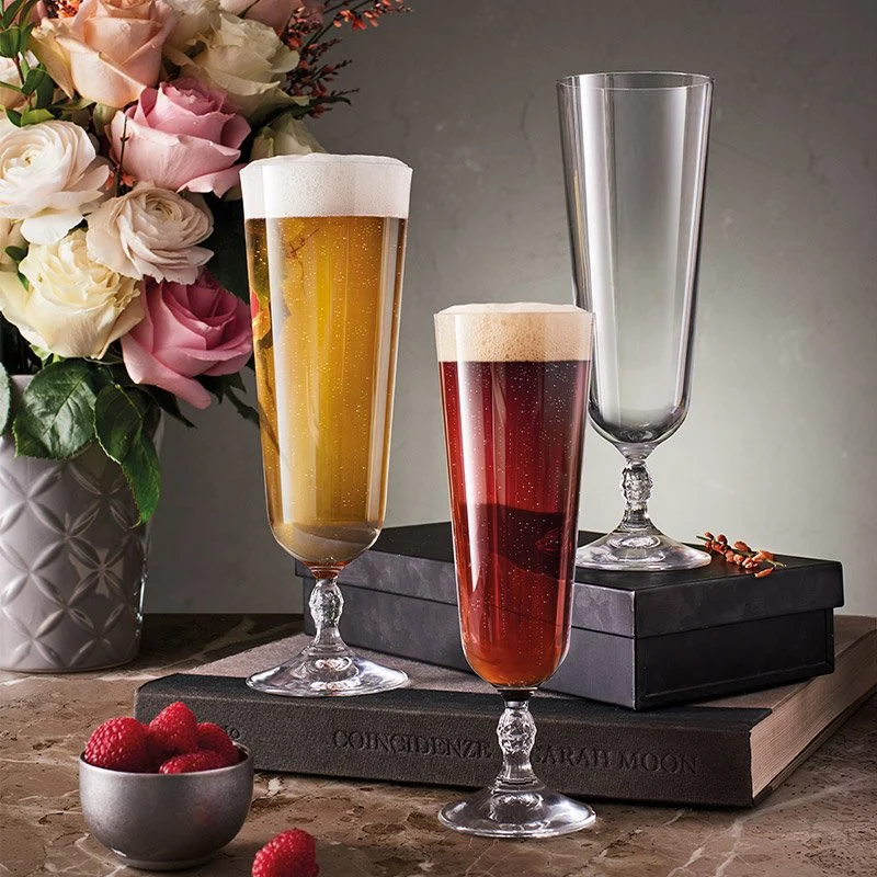 28 cl - Bartender Calice Birra in Vetro - Set 6 Pezzi