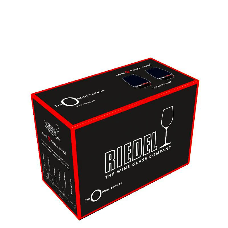 62 cl - O Wine Bicchiere Vino Rosso in Vetro - Set 2 Pezzi