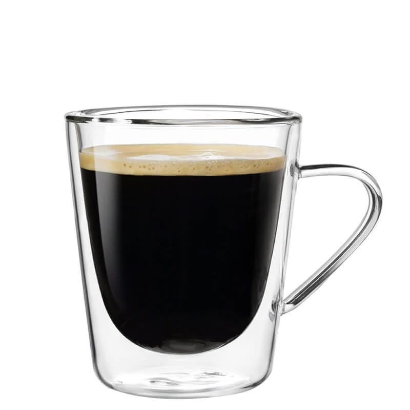 29.5 cl - Thermic Glass Tazza Thé in Vetro Borosilicato - Set 2 Pezzi