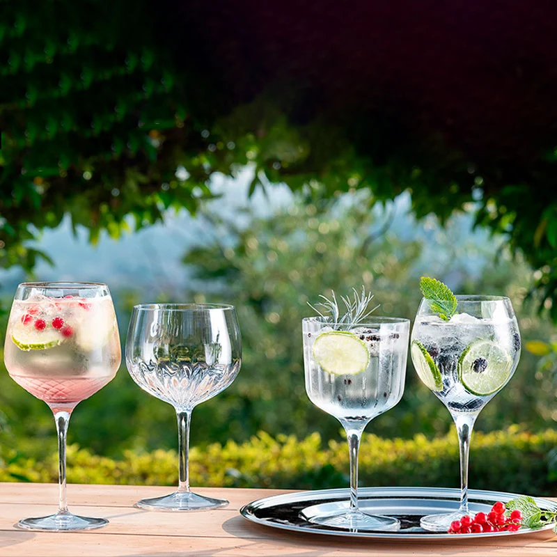 Gin Selection Set Calici Gin Tonic in Vetro - Set 4 Pezzi