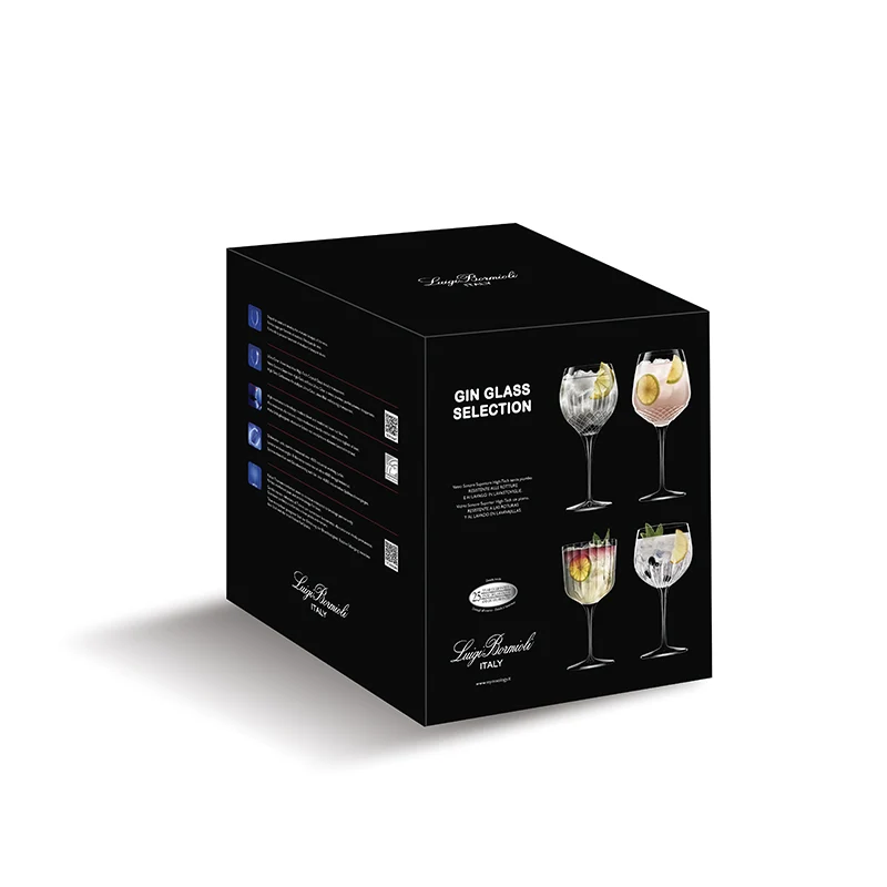 Gin Selection Set Calici Gin Tonic in Vetro - Set 4 Pezzi
