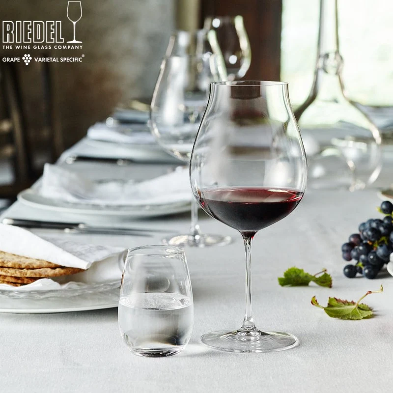 80 cl - Veritas Calice Vino Rosso in Vetro Soffiato - Set 2 Pezzi