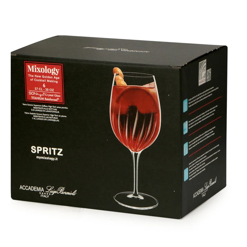 57 cl - Mixology Calice Spritz in Vetro - Set 6 Pezzi