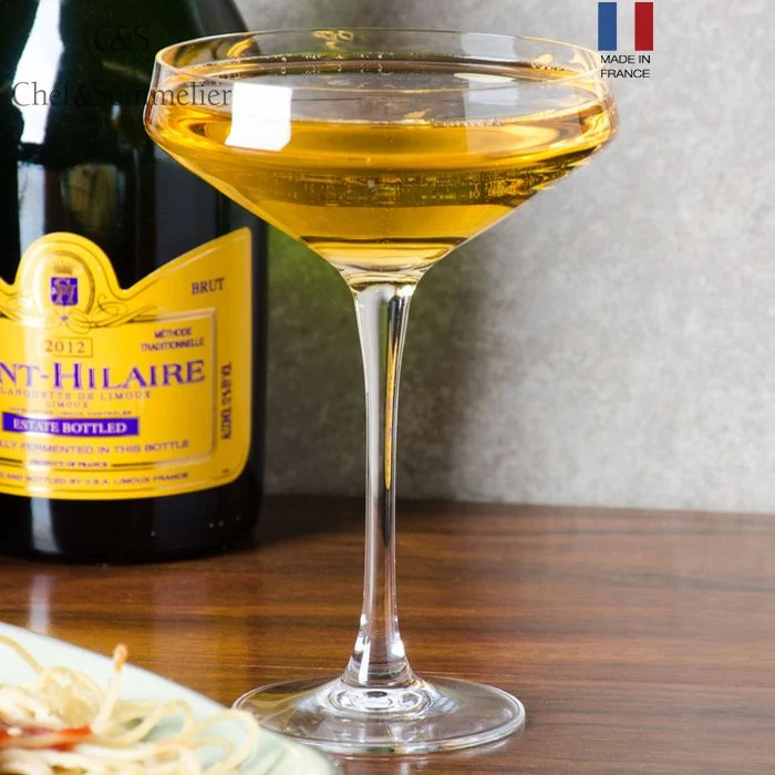 30 cl - Cabernet Coppa Champagne in Vetro - Set 6 Pezzi