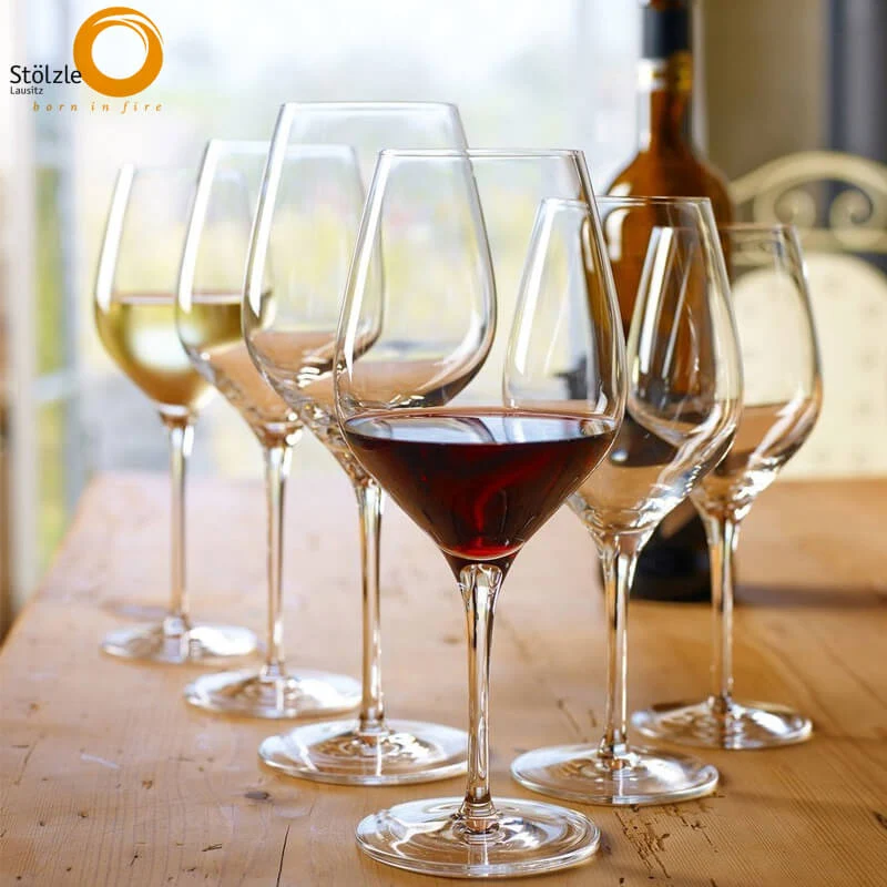 48 cl - Exquisit Calice Vino Rosso in Vetro - Set 6 Pezzi