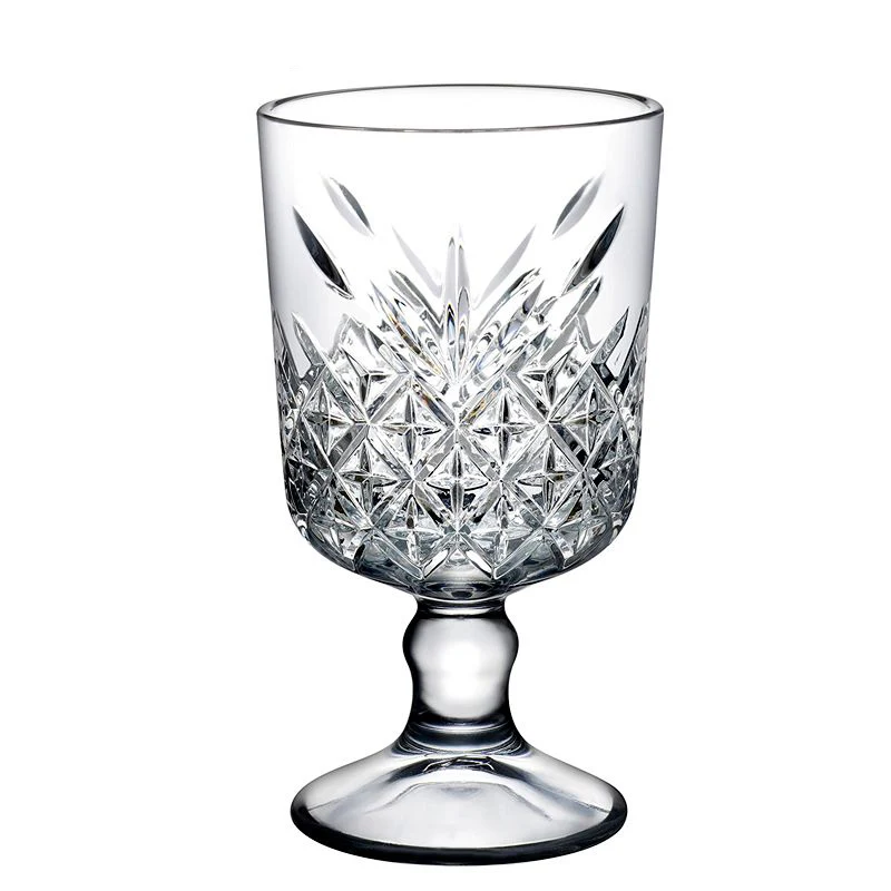 32 cl - Timeless Calice Vino Rosso in Vetro - Set 4 Pezzi