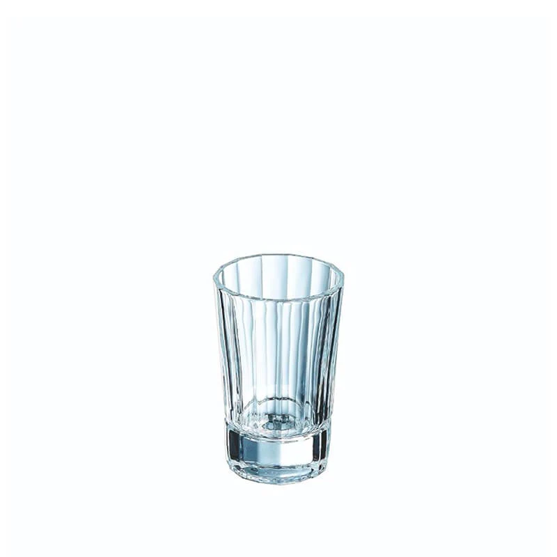6 cl - Macassar Bicchiere Liquore in Vetro - Set 6 Pezzi