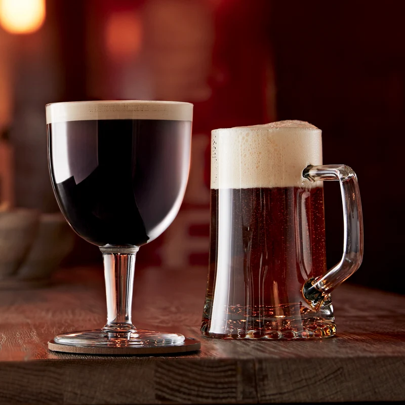 51 cl - Stern Boccale Birra in Vetro - Set 2 Pezzi