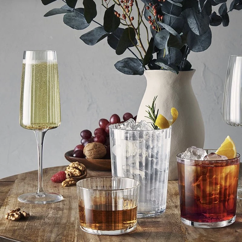 25.5 cl - Exclusiva Calice Flute in Vetro - Set 6 Pezzi