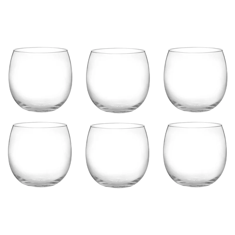 16 cl - Bubbly Bicchiere Liquore in Vetro - Set 6 Pezzi