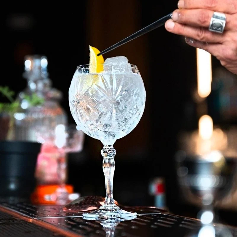 65 cl - Melodia Calice Gin Tonic in Vetro - Set 6 Pezzi