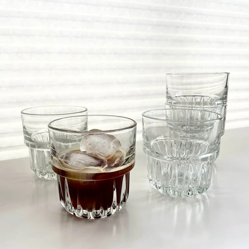 26.5 cl - Everest Bicchiere Whisky in Vetro - Set 12 Pezzi