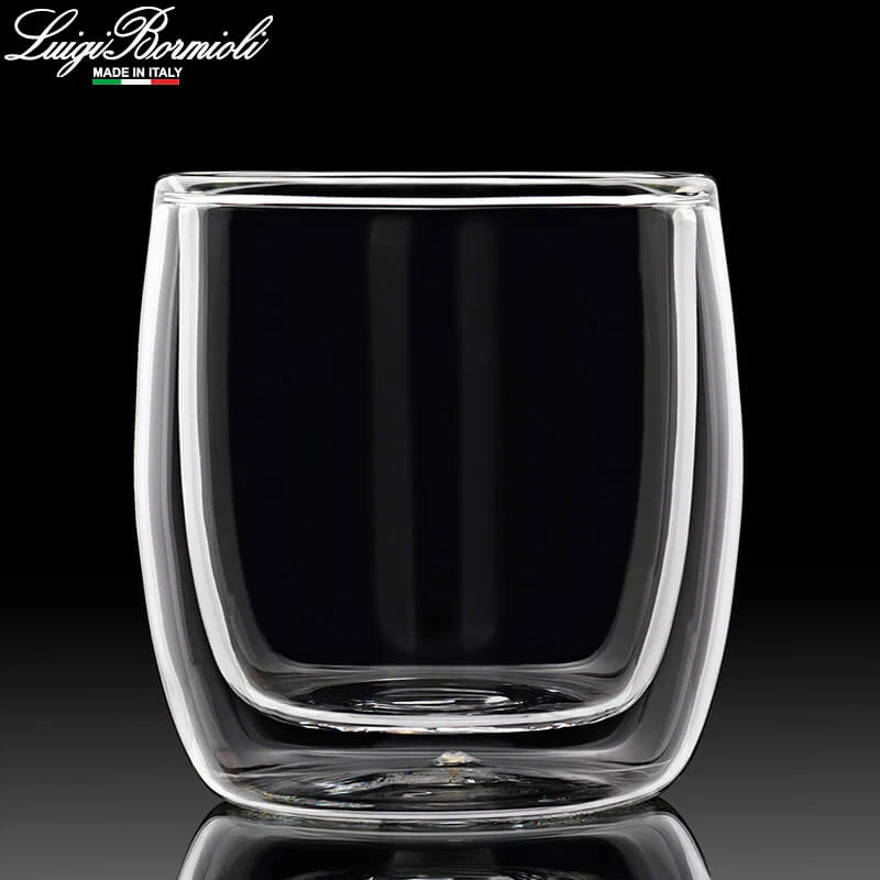 24 cl - Thermic Glass Michelangelo Bicchiere Cappuccino in Vetro Borosilicato - Set 2 Pezzi