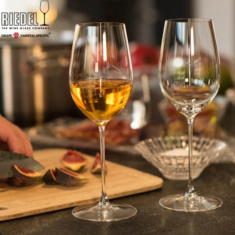 44 cl - Veritas Calice Vino Bianco Sauvignon Blanc in Vetro Soffiato - Set 2 Pezzi