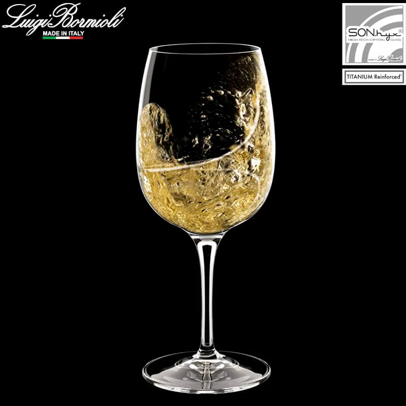32.5 cl - Aero Calice Vino Bianco in Vetro - Set 6 Pezzi