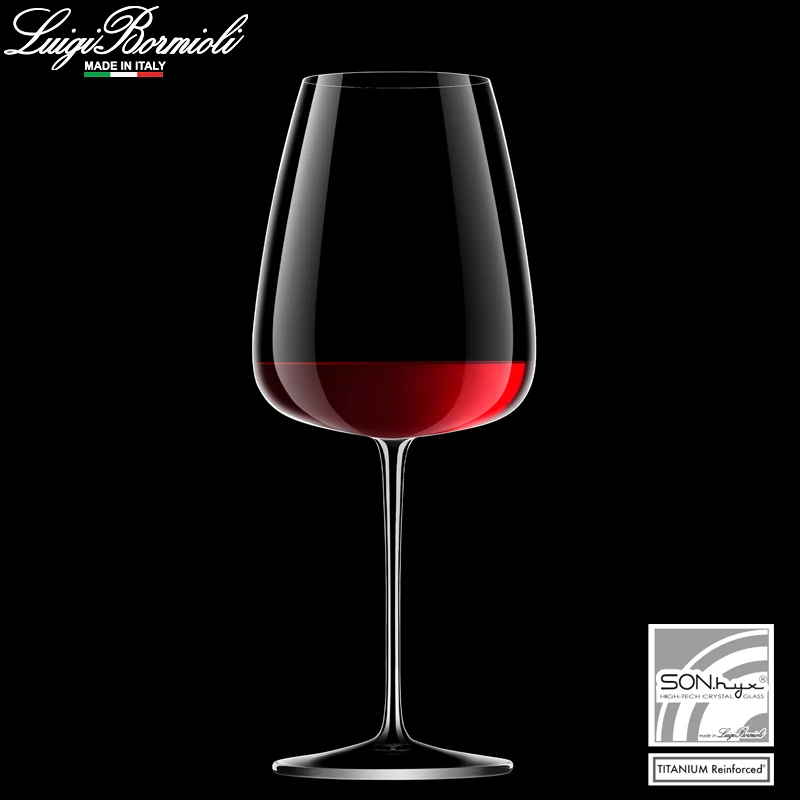 70 cl - I Meravigliosi Calice Vino Rosso Cabernet in Vetro - Set 6 Pezzi