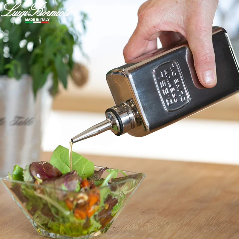 25 cl - Optima Bottiglia Aceto Con Tappo Versatore in Vetro