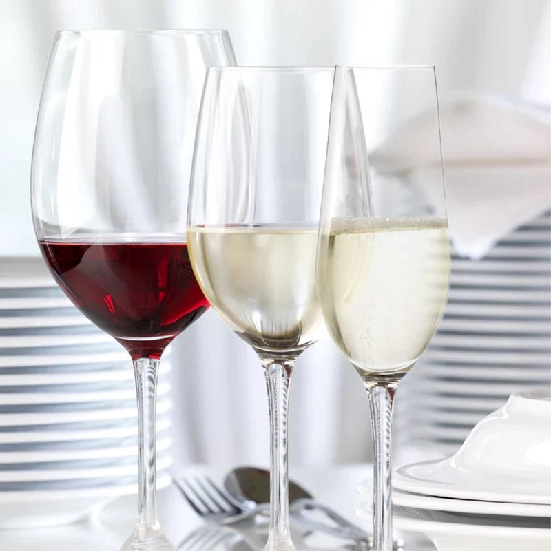 19.5 cl - Event Calice Flute in Vetro - Set 6 Pezzi