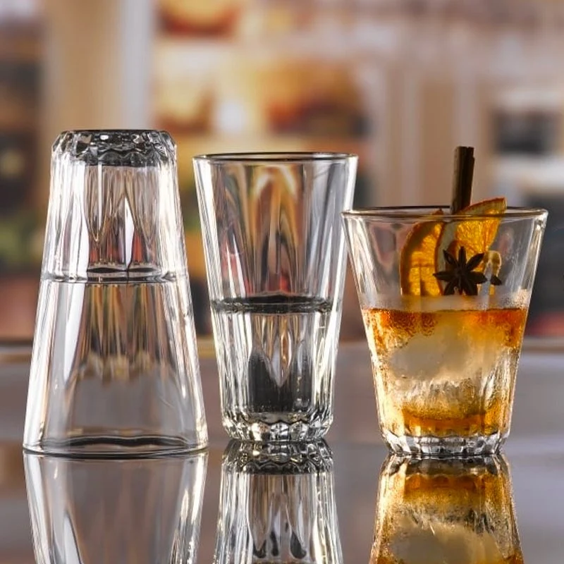 26.6 cl - Brooklin Bicchiere Whisky in Vetro - Set 12 Pezzi