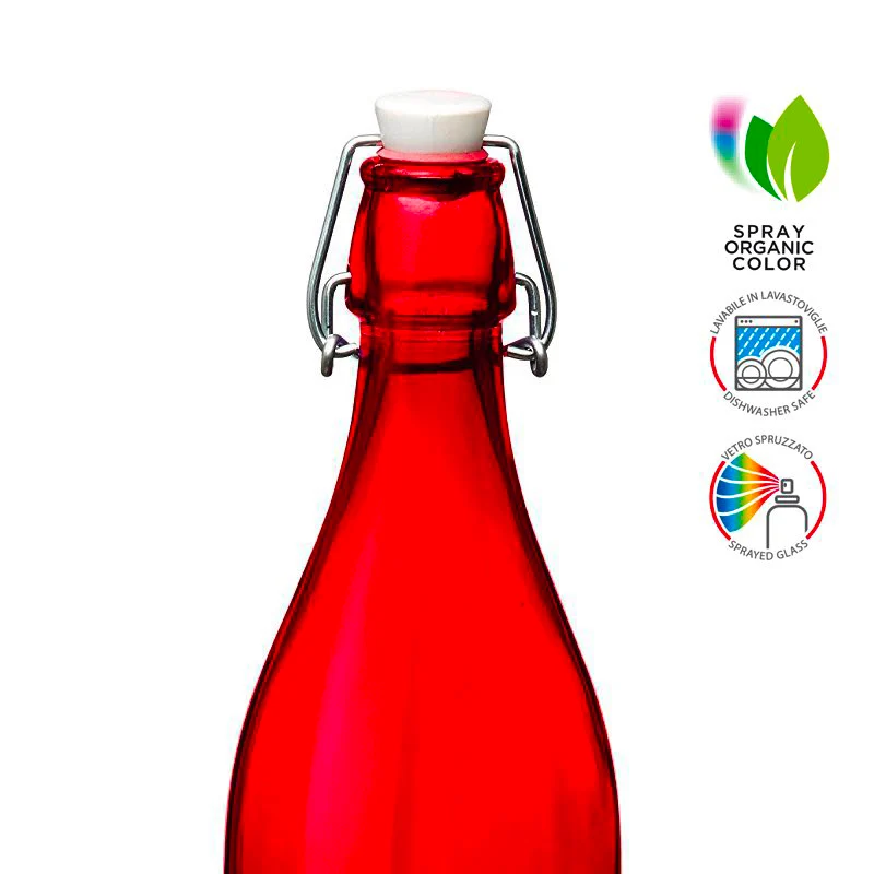 1 Litro - Giara Bottiglia in Vetro