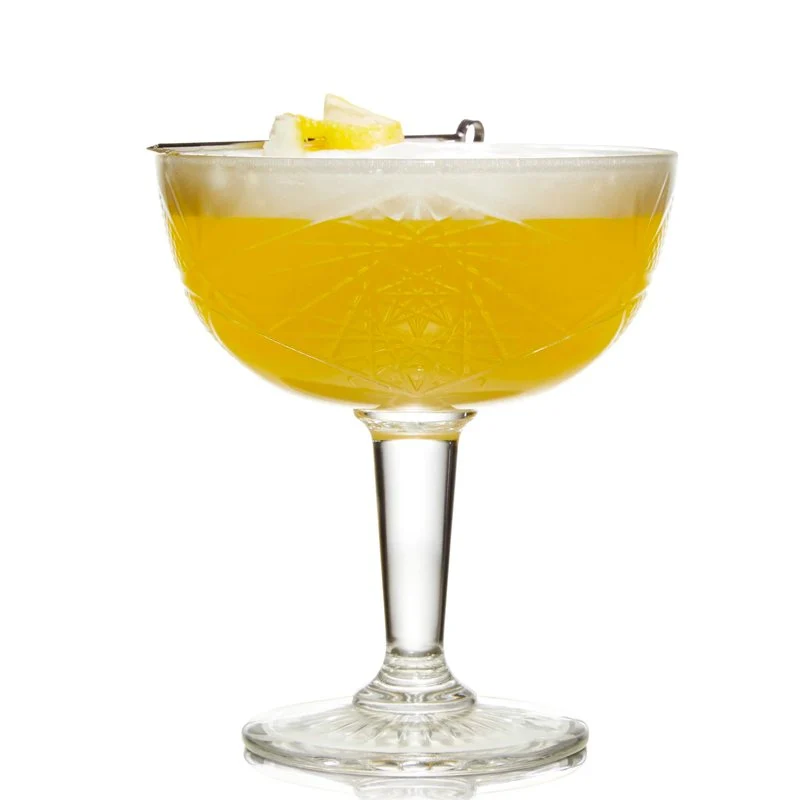 25 cl - Hobstar Calice Cocktail in Vetro - Set 12 Pezzi