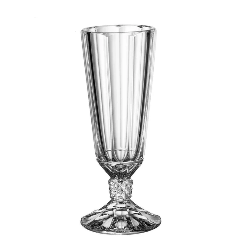 14 cl - Opera Calice Flute in Vetro - Set 4 Pezzi