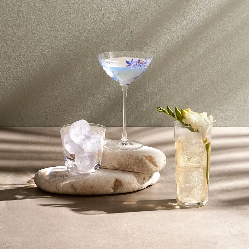 26 cl - Savage Bicchiere Acqua in Vetro - Set 6 Pezzi