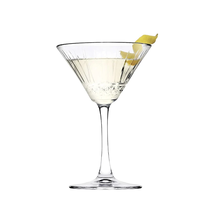 22 cl - Elysia Bicchiere Martini in Vetro - Set 4 Pezzi