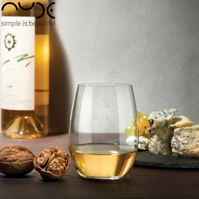 39 cl - Pure Bicchiere Vino Bianco in Vetro - Set 6 Pezzi