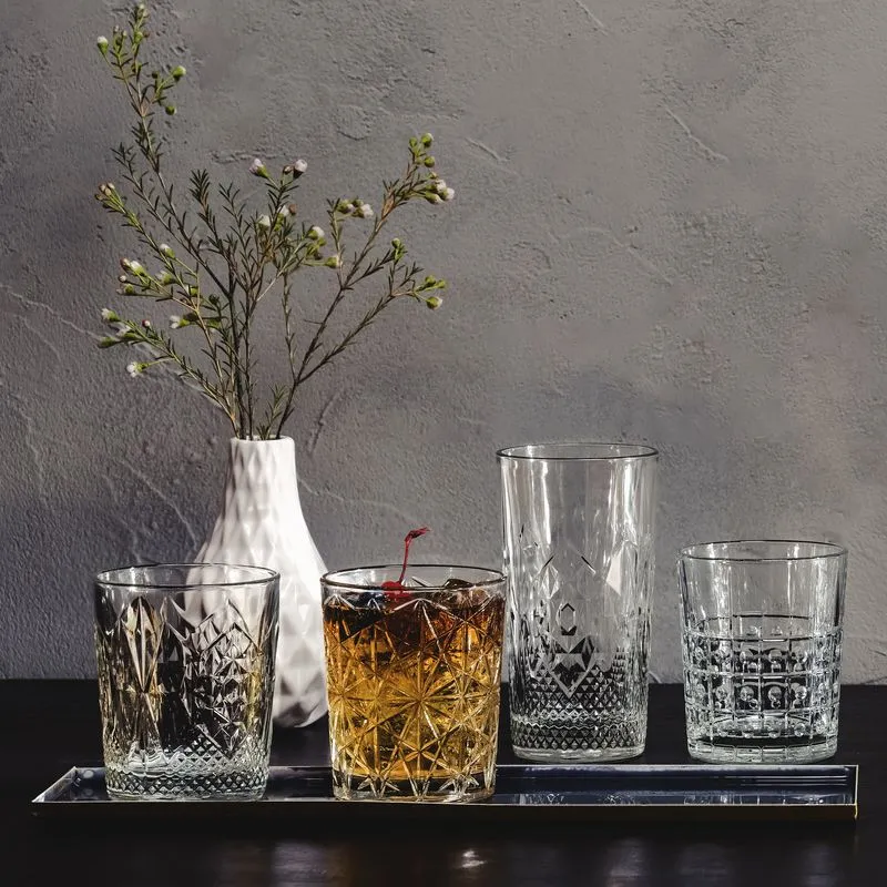 39 cl - Lounge Bicchiere Acqua in Vetro - Set 6 Pezzi