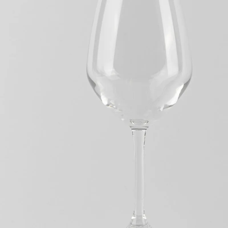 44.5 cl - Divino Calice Vino Bianco in Vetro - Set 12 Pezzi