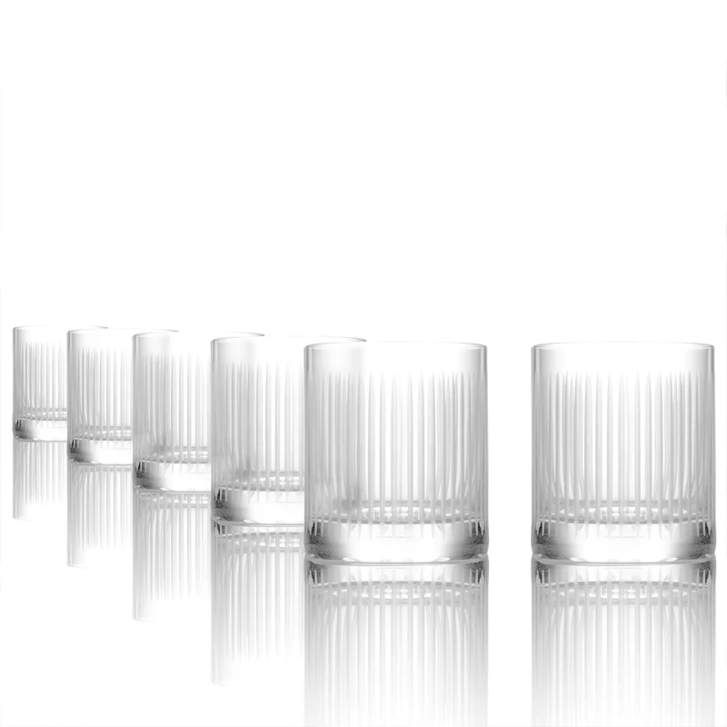 32 cl - Soho Bicchiere Whisky in Vetro - Set 6 Pezzi