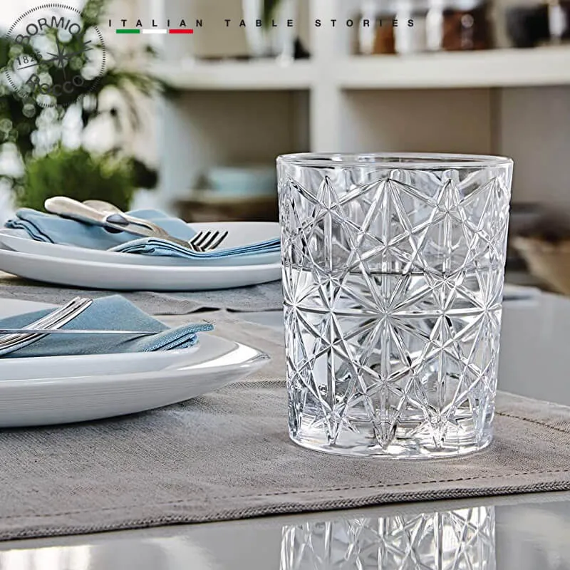 27.5 cl - Bartender Bicchiere Acqua in Vetro - Set 6 Pezzi