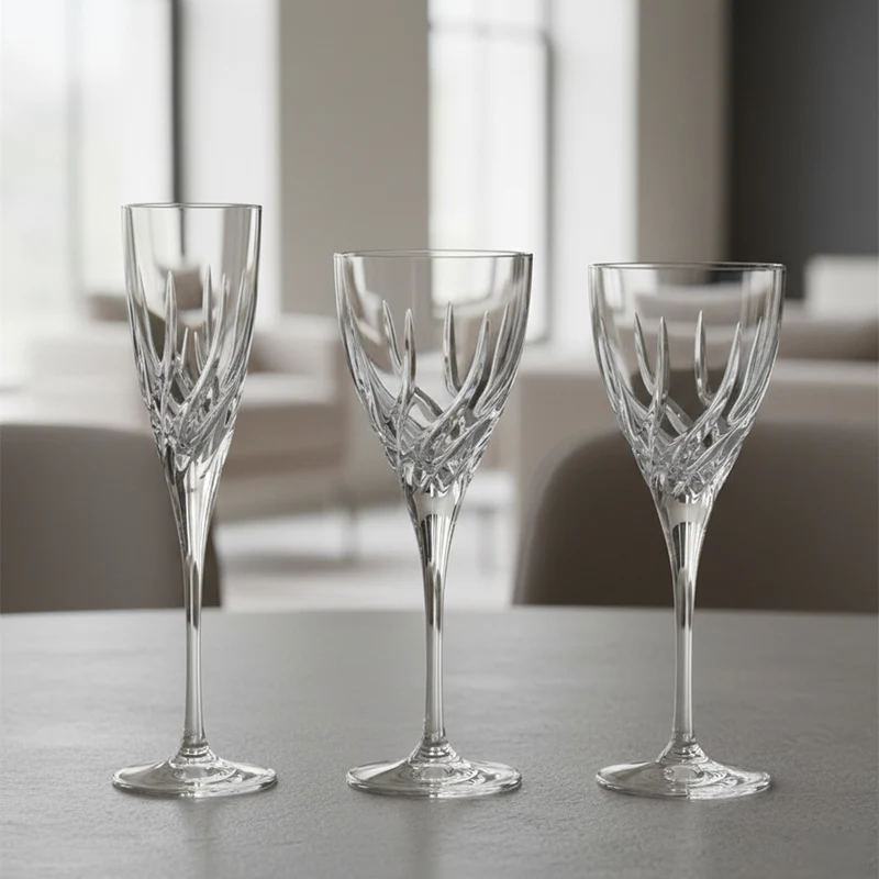 Trix Set Calici in Vetro - Set 18 Pezzi