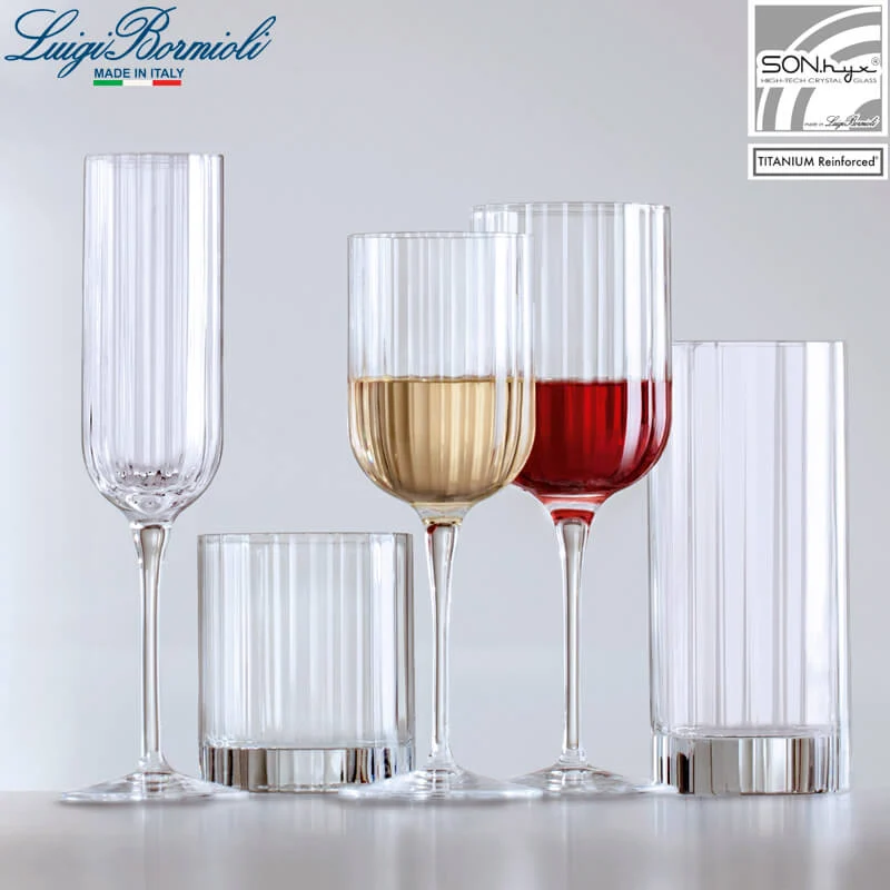 28 cl - Bach Calice Vino Bianco in Vetro - Set 4 Pezzi