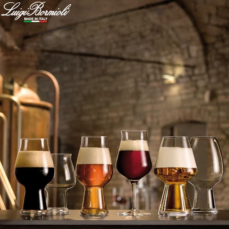 42 cl - Birrateque Beer Tester Calice Birra in Vetro - Set 6 Pezzi