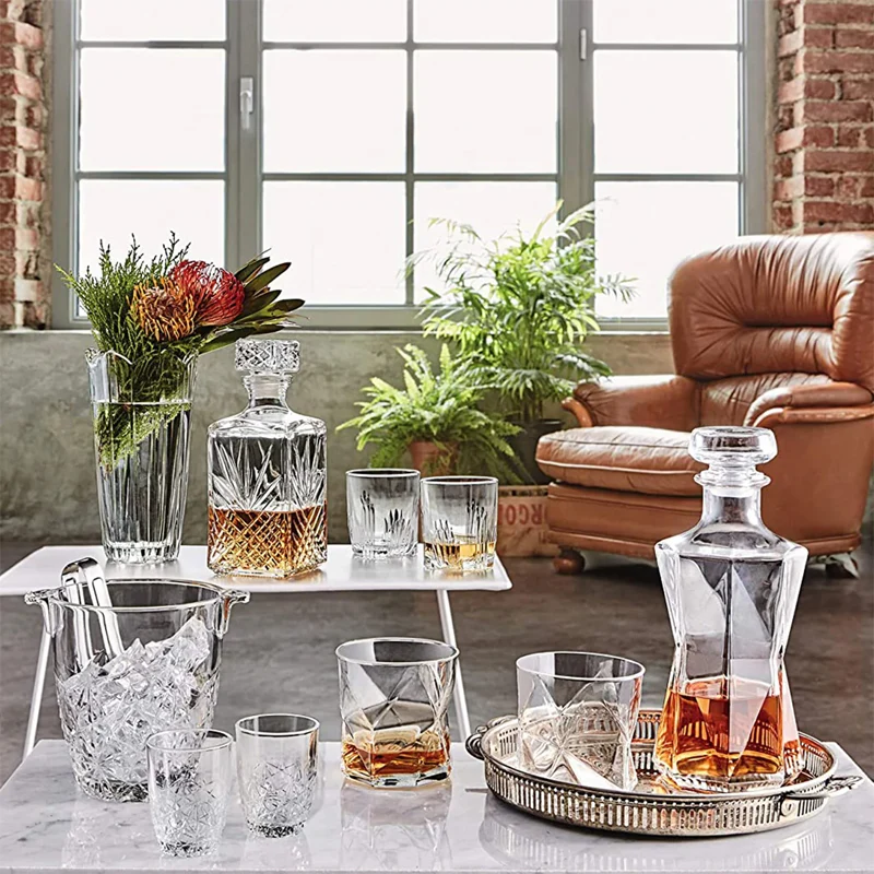 1 Litro - Cassiopea Bottiglia Decanter Multiuso in Vetro