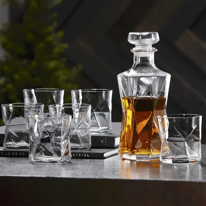 1 Litro - Cassiopea Bottiglia Decanter Multiuso in Vetro