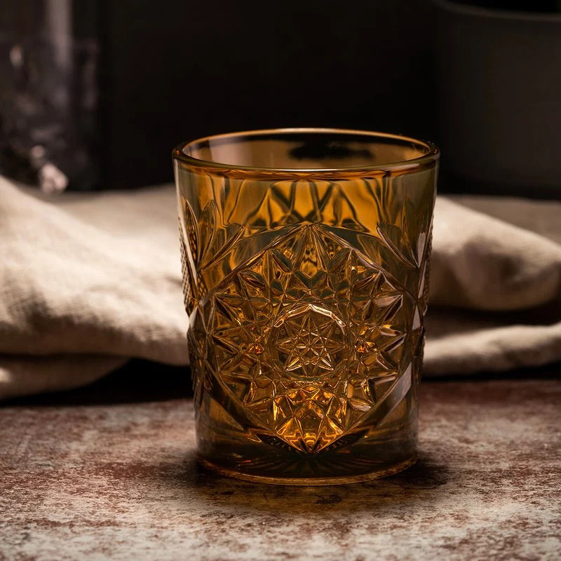 35.5 cl - Hobstar Bicchiere Whisky in Vetro - Set 6 Pezzi